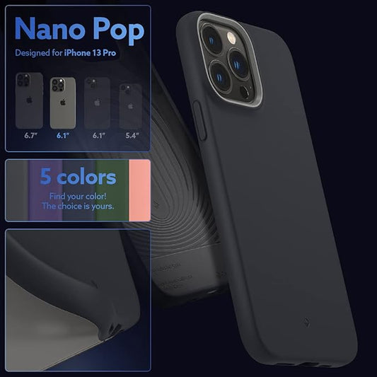 Back Cover Case Compatible With Iphone 13 Pro Black