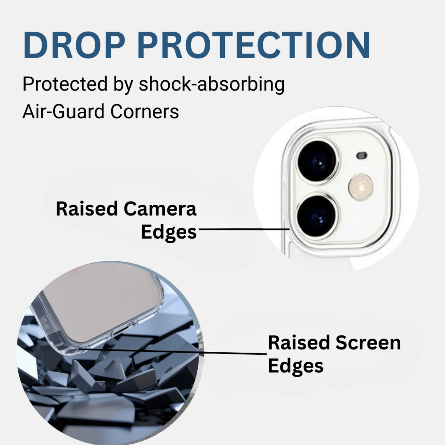 Transparent Protective Case with MagSafe
