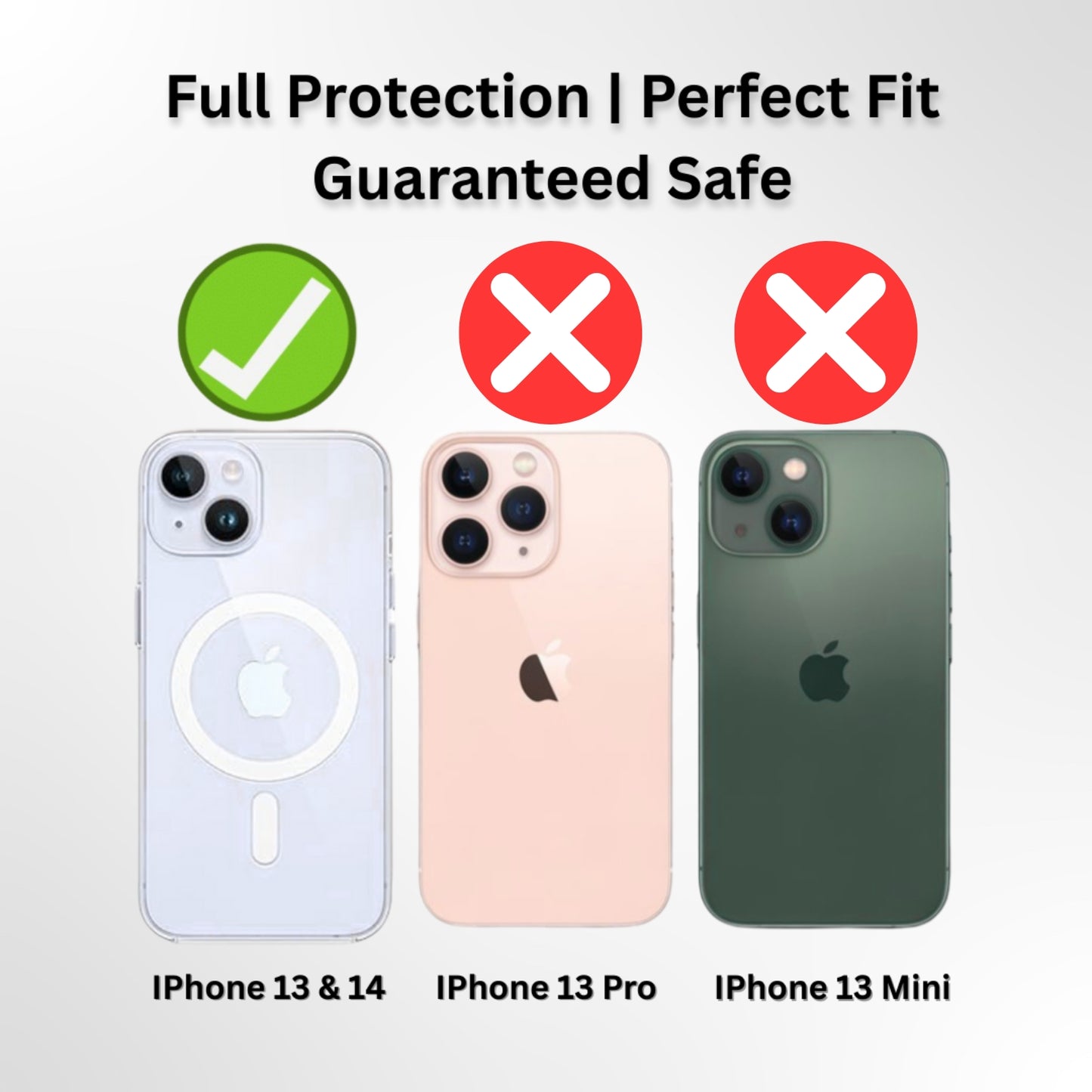Transparent Protective Case with MagSafe