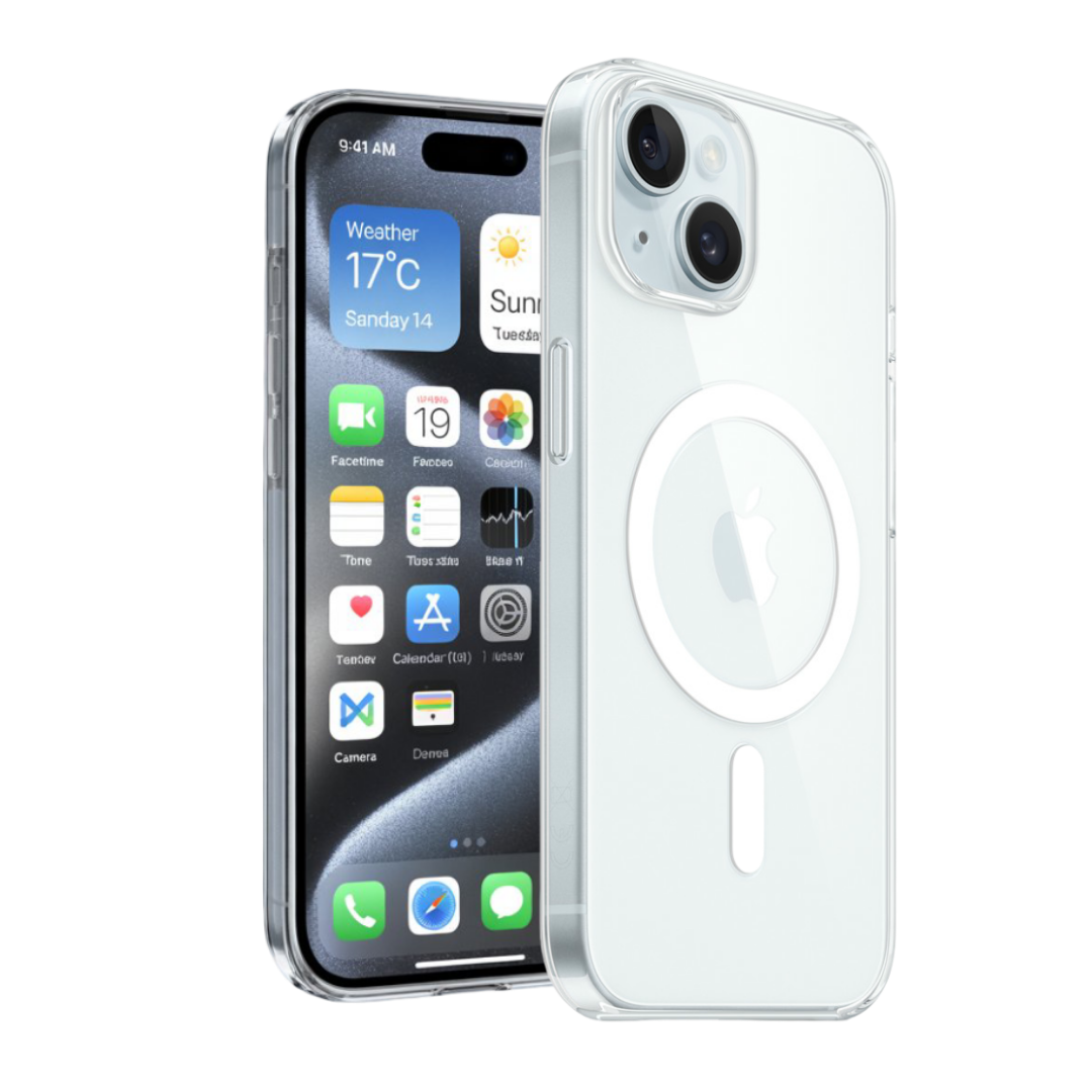 Transparent Protective Case with MagSafe