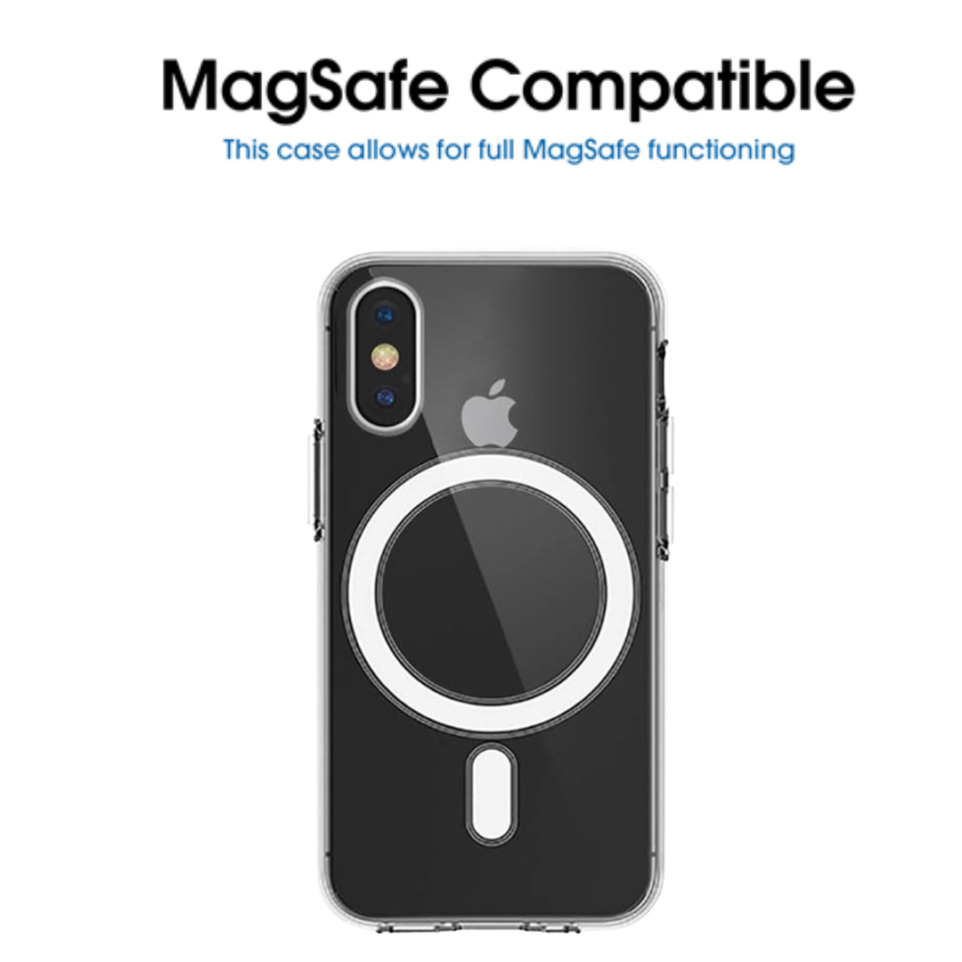 Transparent Protective Case with MagSafe