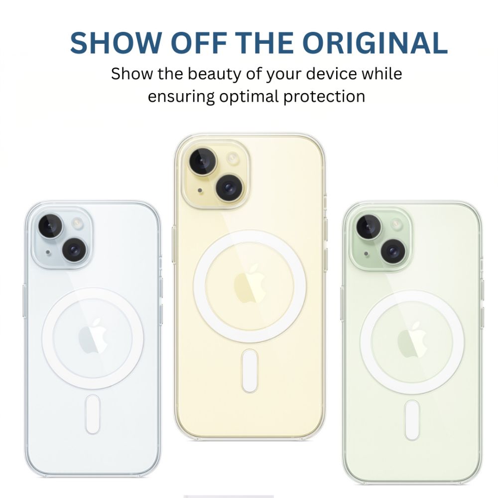 Transparent Protective Case with MagSafe