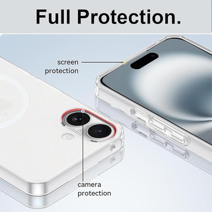 Transparent Protective Case with MagSafe