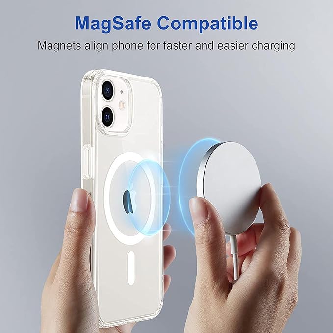 Transparent Protective Case with MagSafe