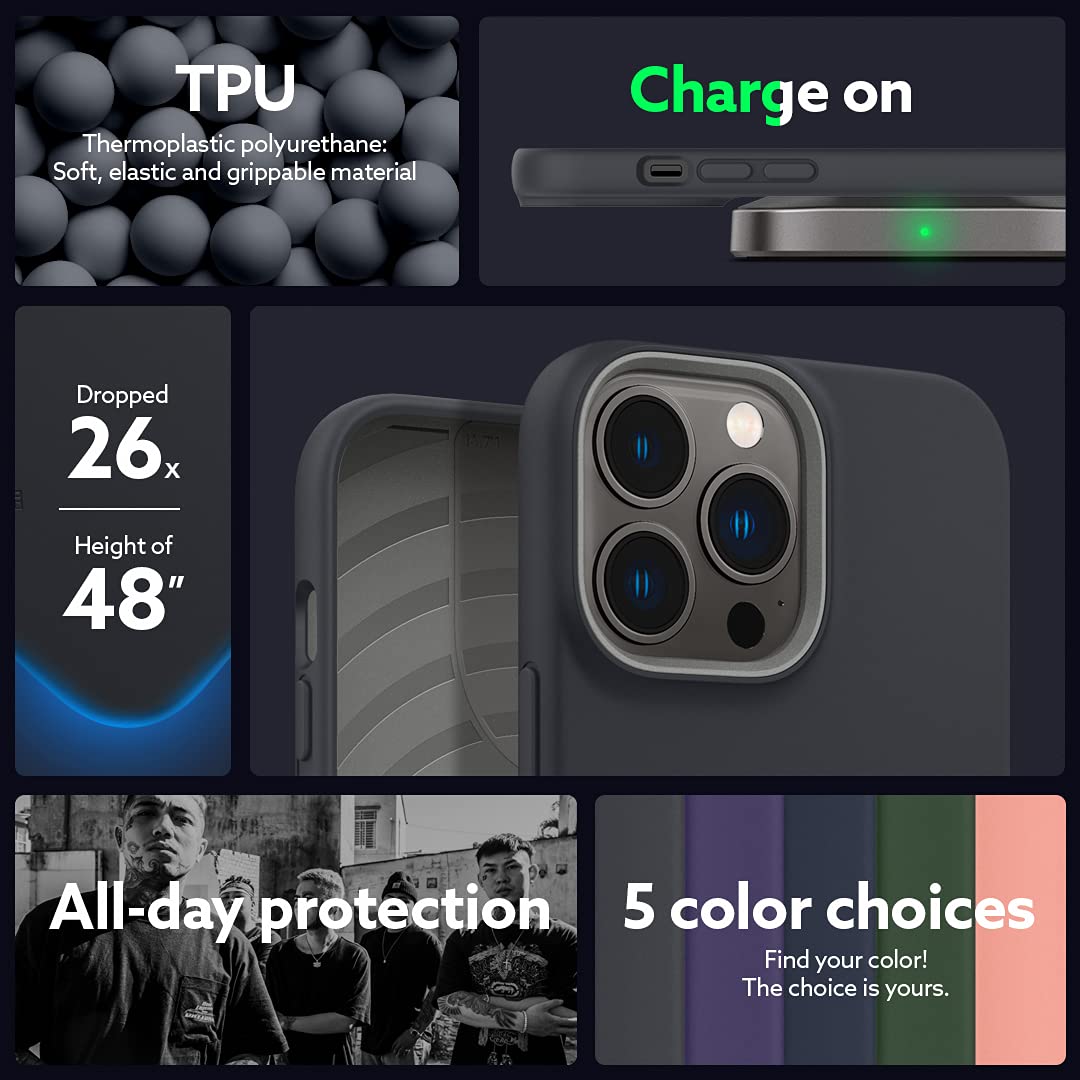 Back Cover Case Compatible With Iphone 13 Pro Black