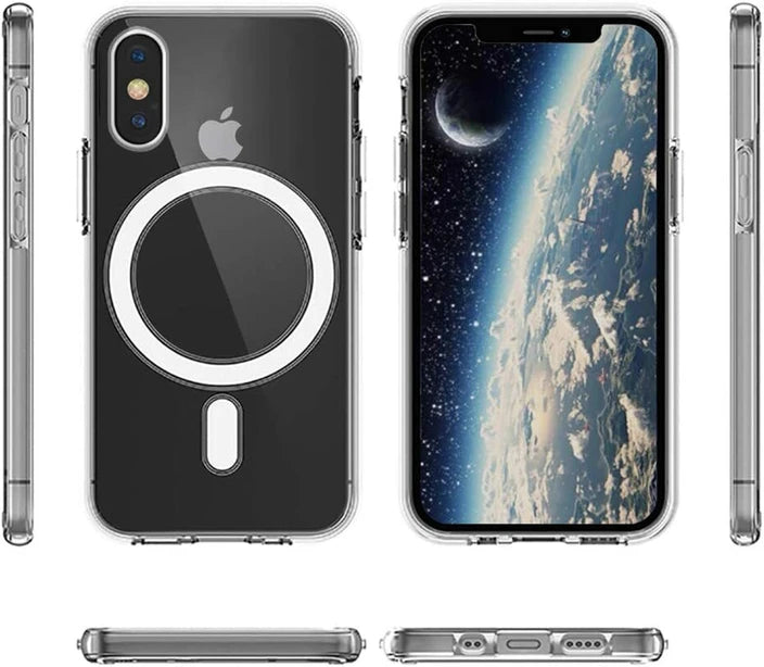 Transparent Protective Case with MagSafe